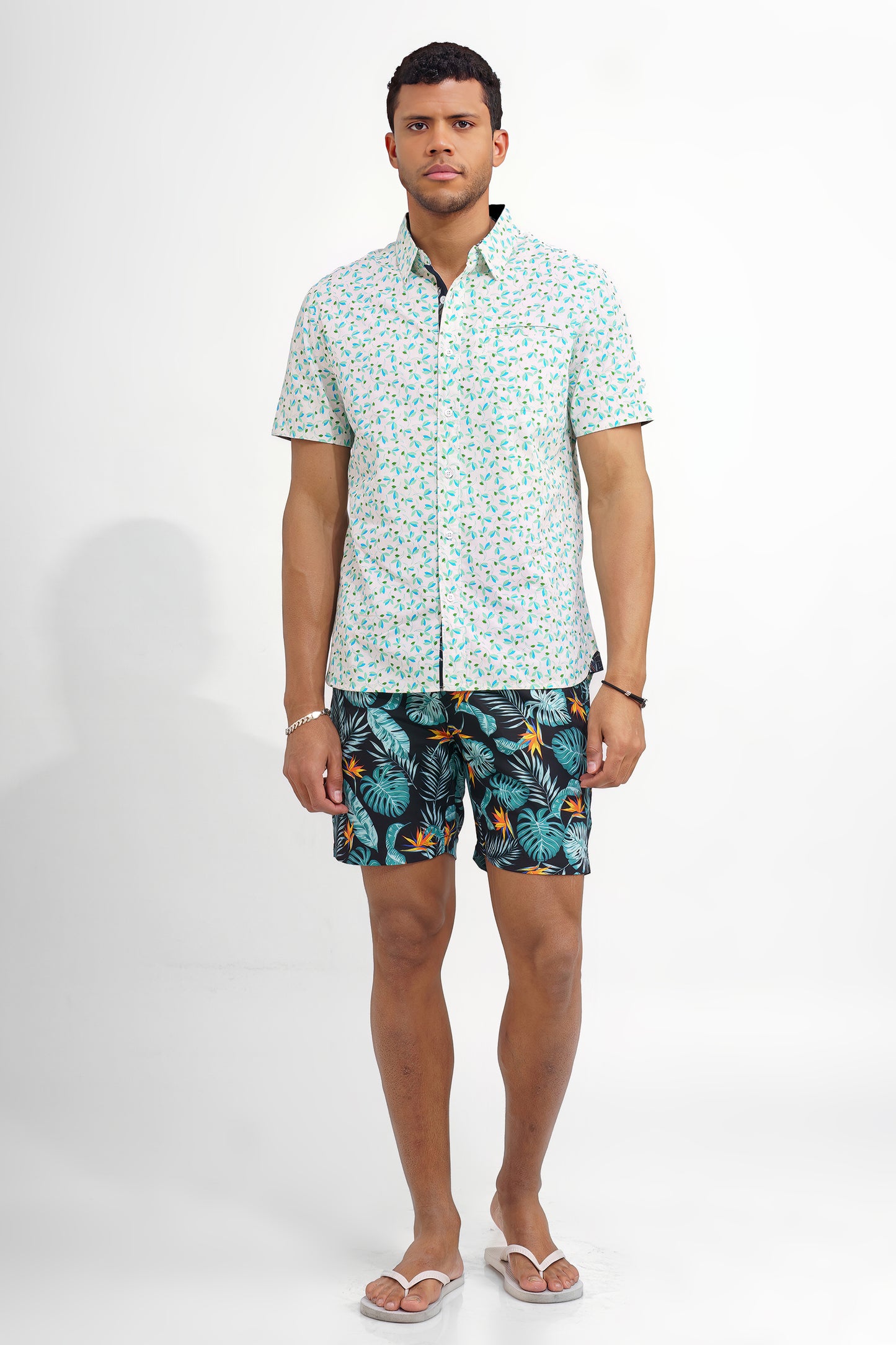 MEN MICROFIBER SHORTS-BLACK