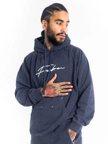 Utility Signature Hoodie - Navy