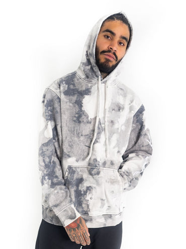 Signature Hoodie - Gray Tie Dye