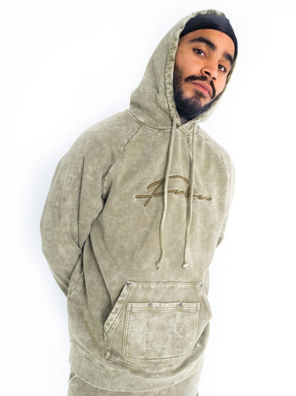 Utility Signature Hoodie - Green