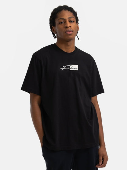 Colorblock Tee - Black