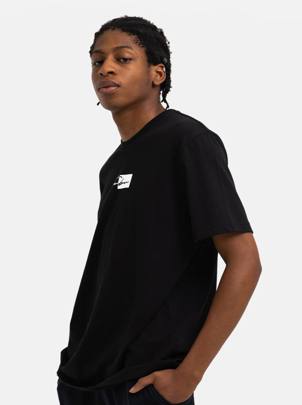 Colorblock Tee - Black