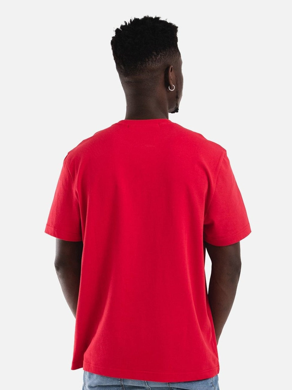 Reflection Colorblock Tee - Red