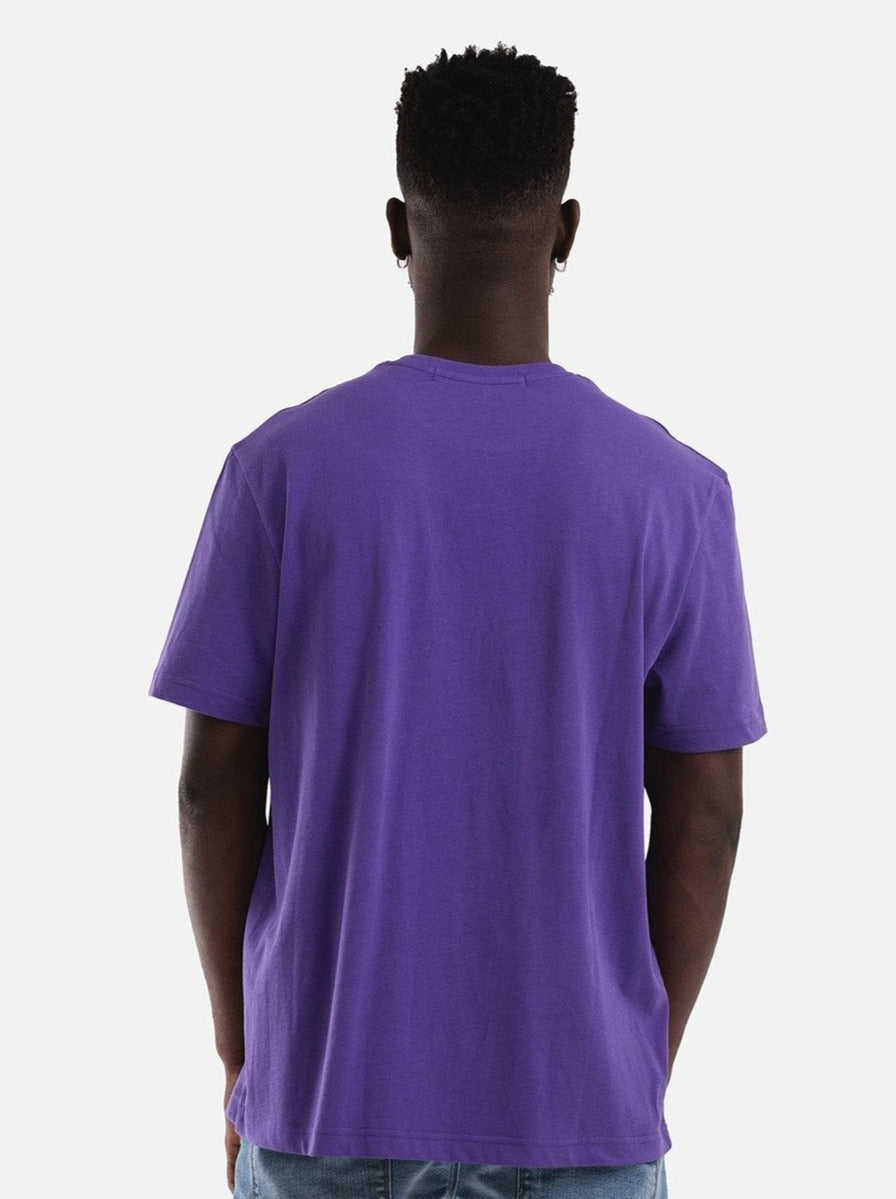 Reflection Colorblock Tee - Purple