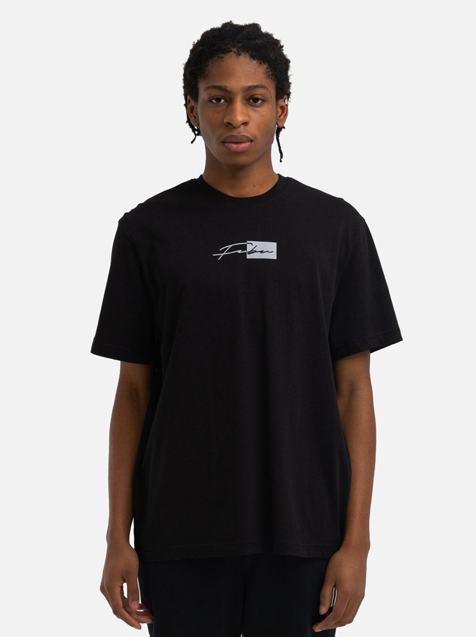 Reflection Colorblock Tee - Black