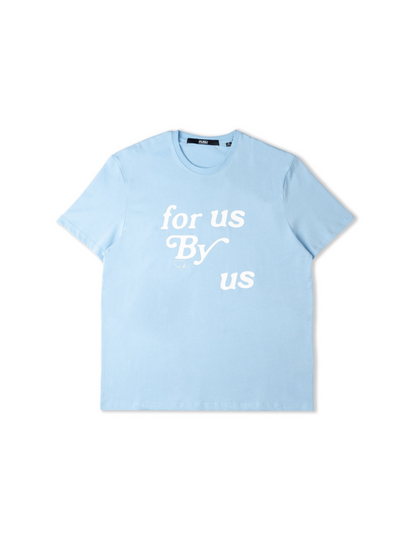 Slogan Tee - Carolina Blue