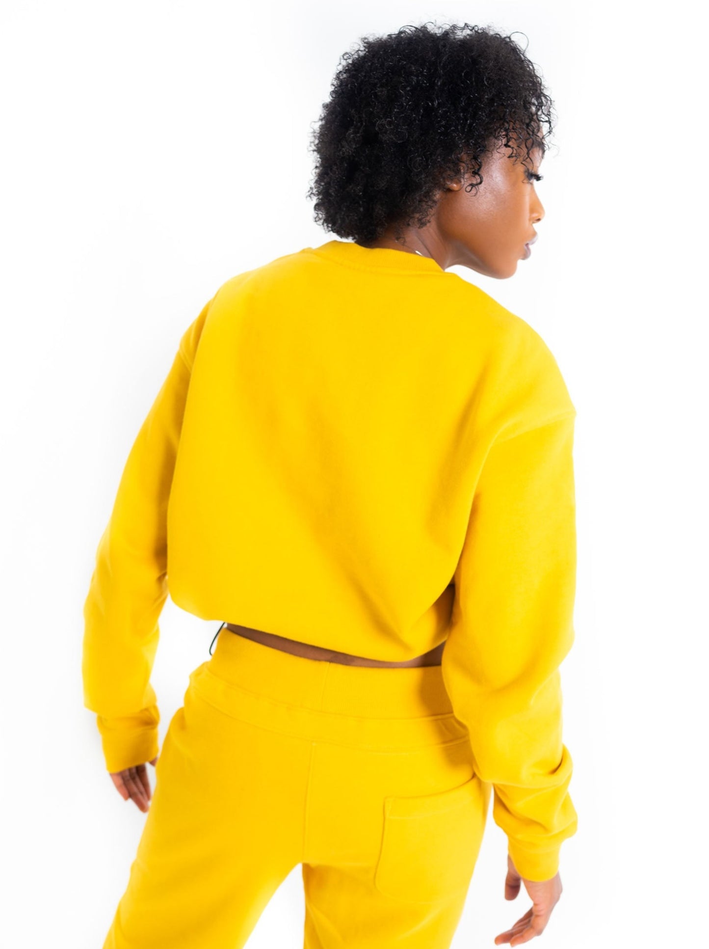 Women's Utility Signature Crewneck - Mustard