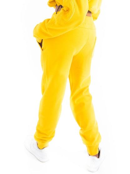 Women's Utility Signature Jogger - Mustard