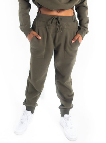 Women's Utility Signature Jogger - Olive