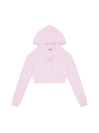 Women's Cropped Hoodie - Lavendar