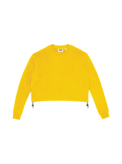 Women's Utility Signature Crewneck - Mustard